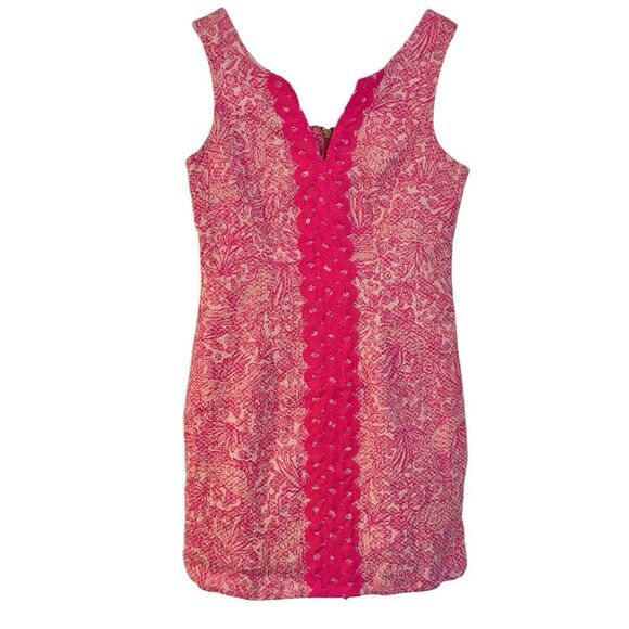 Lilly Pulitzer X Target pink see ya later sheath dress 4 - Picture 3 of 12